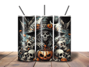 20oz Skinny Tumbler Printed Paper - Halloween
