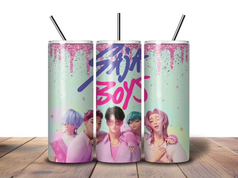 20oz Skinny Tumbler Printed Paper - Boys