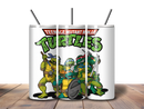 20oz Skinny Tumbler Printed Paper - Turtle