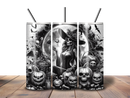 20oz Skinny Tumbler Printed Paper - Halloween