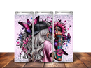 Butterfly be Kind 20oz Skinny Tumbler Printed Paper