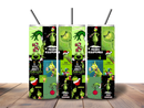 20oz Skinny Tumbler Printed Paper - Funny Grinch Christmas