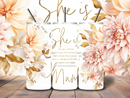 20oz Skinny Tumbler Printed Paper - Mum