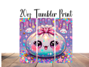 20oz Skinny Tumbler Printed Paper - Glitter DL