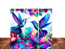 Bright Hummingbirds 20oz Skinny Tumbler Printed Paper