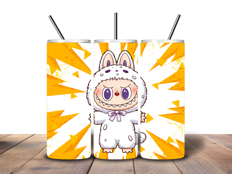 20oz Skinny Tumbler Printed Paper -Bubu