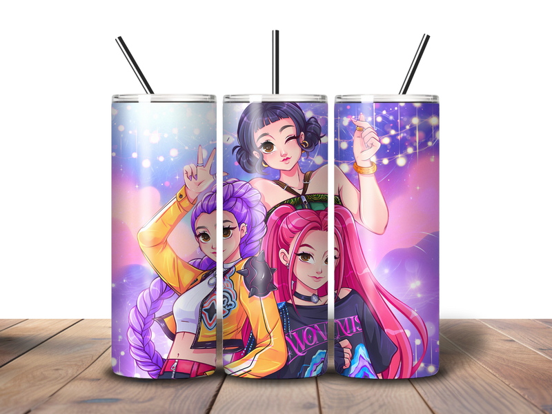 20oz Skinny Tumbler Printed Paper - Hunt