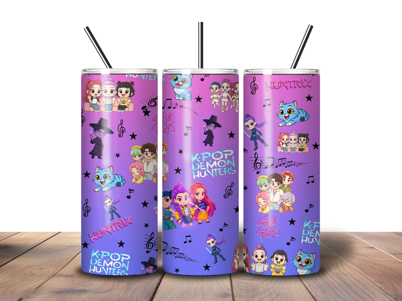 20oz Skinny Tumbler Printed Paper - Hunt