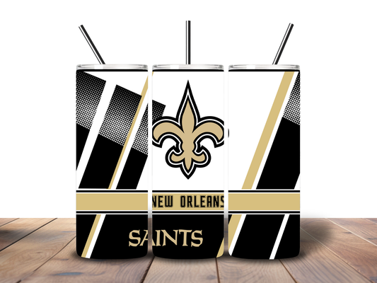 No Saints 20oz Skinny Tumbler Printed Paper