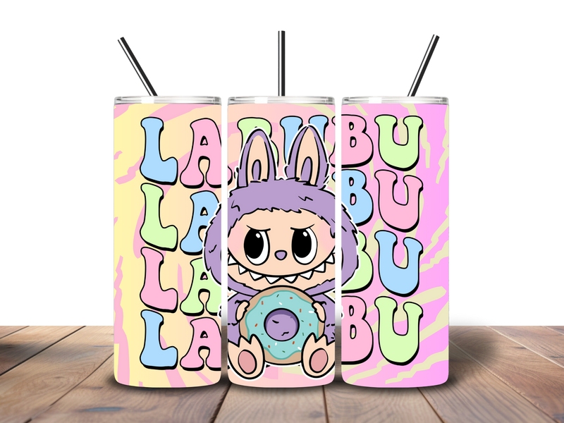 20oz Skinny Tumbler Printed Paper -Bubu