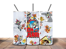 20oz Skinny Tumbler Printed Paper - Cartoon