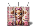 20oz Skinny Tumbler Printed Paper - Highlander