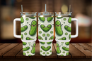 40oz Tumbler Sublimation Print - Happy Pickle