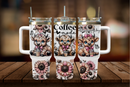 40oz Tumbler Sublimation Print - Coffee Mode