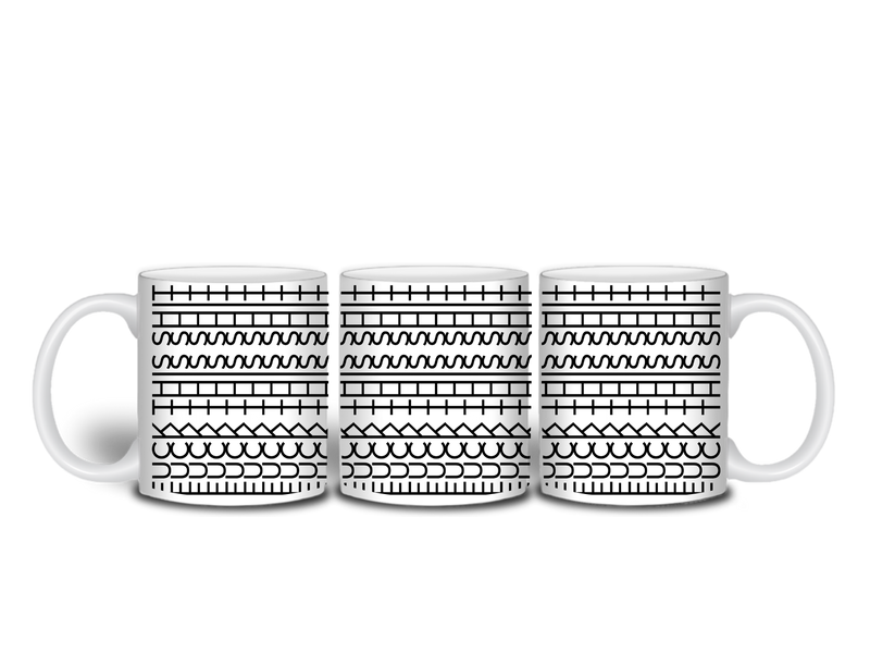 11oz Sublimation print - Hidden Words