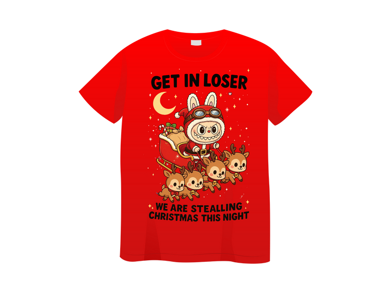 DTF Transfer Sheet - Stealing Xmas