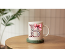 UV-DTF PRINTS - Alphabet Letters - PINK LEOPARD