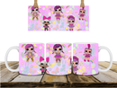 Baby Doll Easter Printed Sublimation Paper for 11oz mug