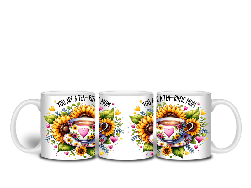 Tea Mum Printed Sublimation Paper for 11oz mug