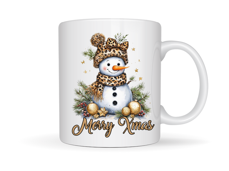 Printed Sublimation Paper for 11oz mug - Snowman
