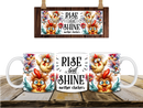 11oz Sublimation print - Rise and Shine