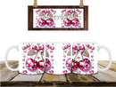 11oz Sublimation print - Pink Sparkle Cherries