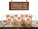 Printed Sublimation Paper for 11oz mug - Christmas Ginger Bows
