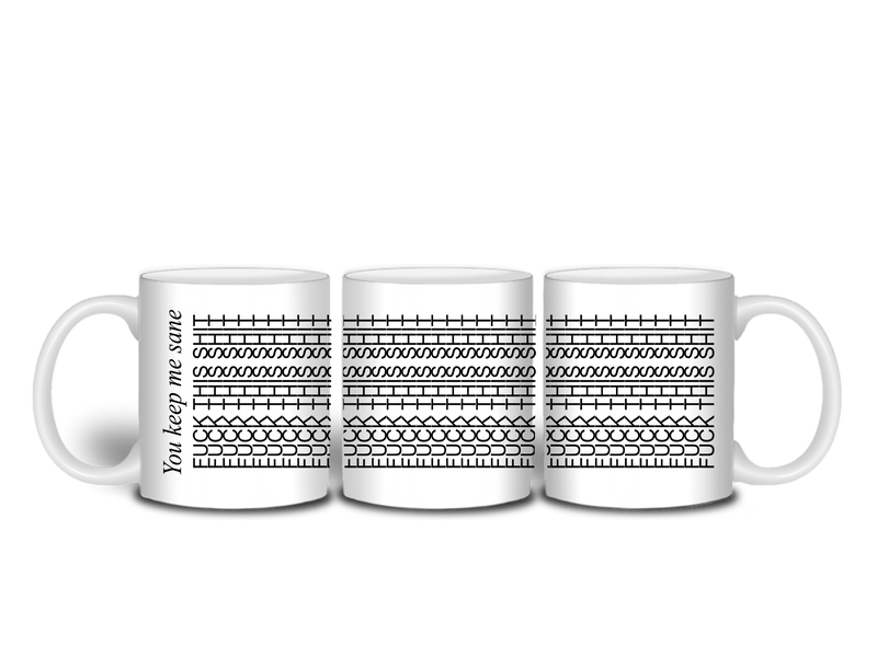 11oz Sublimation print - Hidden Words