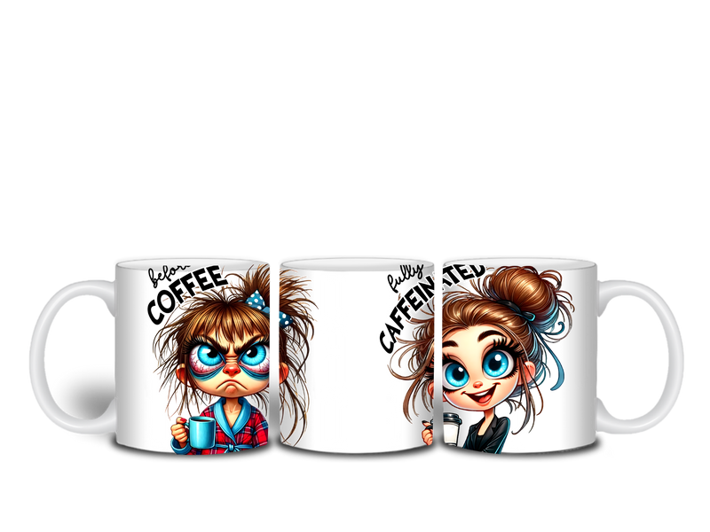 Coffee Lover Printed Sublimation Paper for 11oz mug