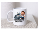 11oz Sublimation print - Best Truckie