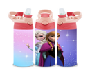 12oz Sublimation Flip Top Water Bottle Print - Magical Princess