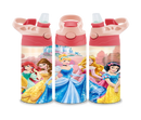 12oz Sublimation Flip Top Water Bottle Print - Magical Princess