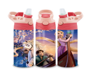 12oz Sublimation Flip Top Water Bottle Print - Magical Princess