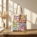 Tote Bag DTF Prints - Bit of a Mess