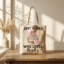 Tote Bag DTF Prints - Loves Books