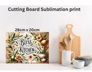 Cutting Board Sublimation Print - Kitchen