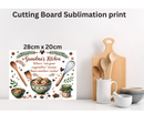 Cutting Board Sublimation Print - Grandma's Kitchen