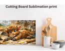 Cutting Board Sublimation Print - Messy