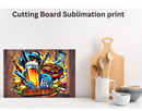 Cutting Board Sublimation Print - = BBQ Master