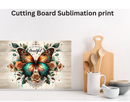 Cutting Board Sublimation Print - Butterfly