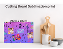 Cutting Board Sublimation Print - Pop