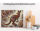 Cutting Board Sublimation Print - A Pattern