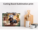 Cutting Board Sublimation Print - Chef