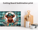 Cutting Board Sublimation Print - Country Highlander