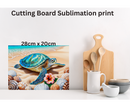 Cutting Board Sublimation Print - Sea Creature