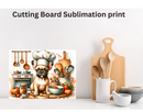 Cutting Board Sublimation Print - Frenchie