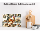 Cutting Board Sublimation Print - Chicken Lover