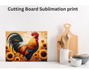 Cutting Board Sublimation Print - Farm House