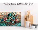 Cutting Board Sublimation Print - Cowgirl