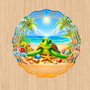 Wind Spinner Sublimation Print - Turtle